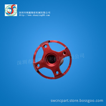 Aluminum CNC Machinery Parts for Brushless Motor Cover